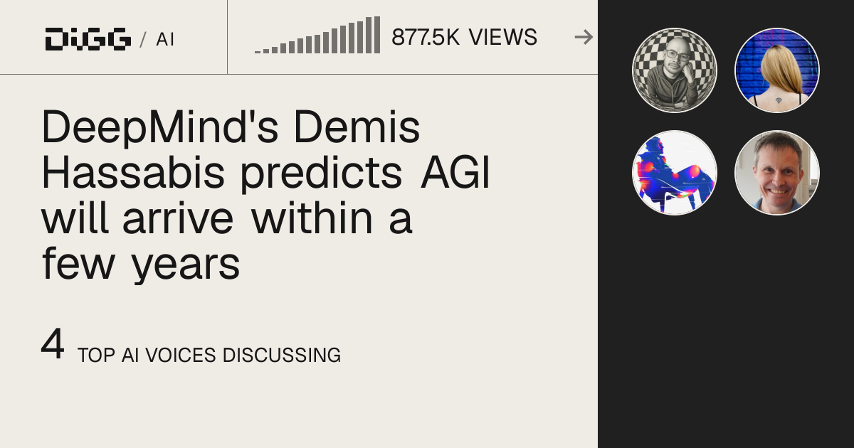 Google DeepMind 行政總裁:「AGI 對人類的影響將比火或電更大」